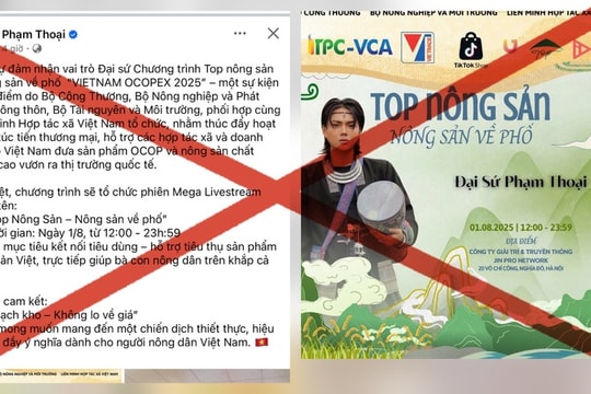 Bộ Công Thương bác bỏ thông tin Phạm Thoại là "đại sứ" Hội chợ