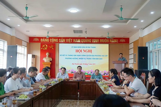 Xã Đại Thanh (Hà Nội): Tăng tốc hoàn thiện bộ máy chính quyền hoạt động thông suốt