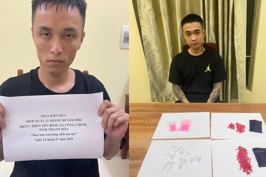 Thanh Hoá: Bắt giữ 2 đối tượng mua bán trái phép chất ma túy