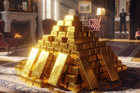 Giá vàng chiều nay 31/7/2025: Đà giảm SJC chậm lại, vàng thế giới lên 109,61 triệu