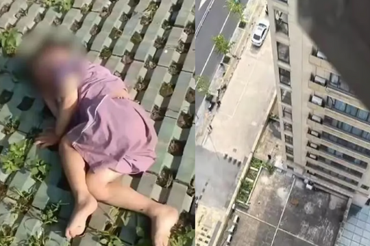 Bé 3 tuổi sống sót kỳ diệu sau khi rơi từ tầng 18 ở Trung Quốc