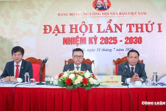 Đại hội Đảng bộ Trung ương Hội Nhà báo Việt Nam lần thứ I, nhiệm kỳ 2025-2030: Thống nhất ý chí, mở ra giai đoạn phát triển mới