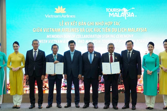 Vietnam Airlines hợp tác chiến lược với Du lịch Malaysia, tăng cường kết nối và quảng bá điểm đến