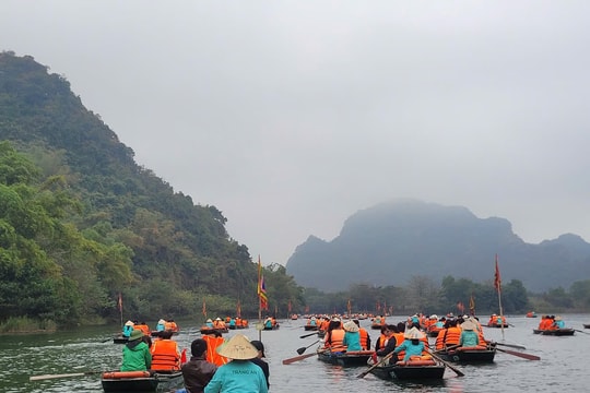 7 tháng đầu năm 2025, Ninh Bình ước đón 14,7 triệu lượt khách du lịch