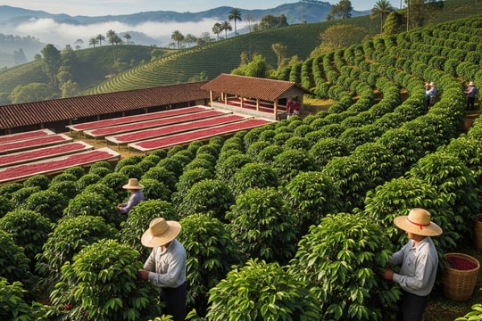 Giá cà phê hôm nay 2/8/2025: Bay thẳng lên đỉnh nhờ cơn gió ngược từ quốc tế