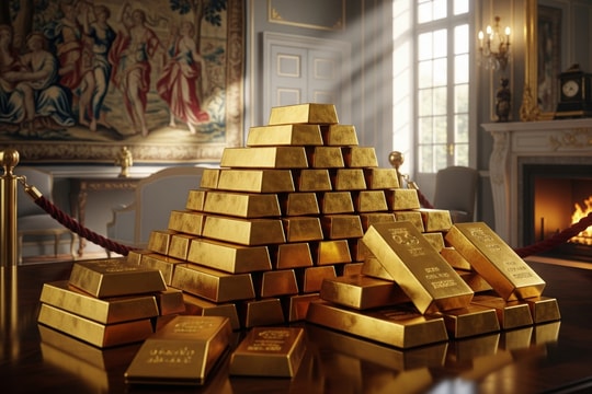 Giá vàng chiều nay 1/8/2025: Giá vàng trong nước vẫn say giấc, vàng thế giới mất mốc 3300 USD