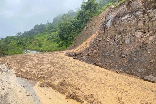 Lũ quét, sạt lở khiến 3 người tử vong, 9 người mất tích ở Điện Biên