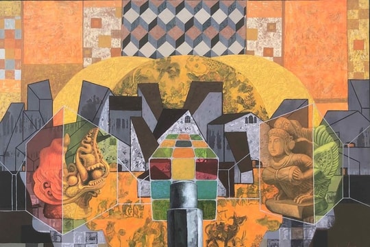 Triển lãm ‘Dòng chảy’ hướng đến kỷ niệm 100 năm Trường Đại học Mỹ thuật Việt Nam