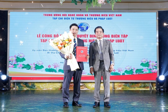 Nhà báo Cảnh Chi Tuyên giữ chức Tổng Biên tập Tạp chí Điện tử Thương hiệu và Pháp luật