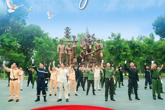 'Công an Hà Nội trong trái tim tôi': Giai điệu của niềm tin và tự hào