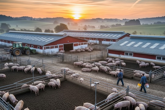 Giá heo hơi hôm nay 3/8/2025: Miền Bắc bứt tốc, miền Nam tăng thần tốc