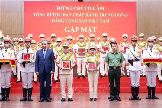 Tổng Bí thư Tô Lâm: Thi đua vì an ninh Tổ quốc bắt đầu từ suy nghĩ, hành động và việc làm hằng ngày