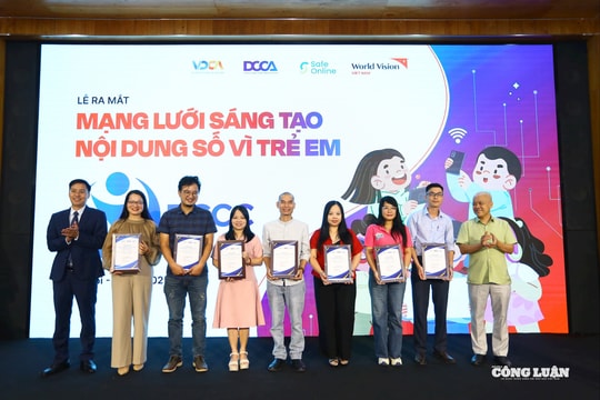 Ra mắt Mạng lưới sáng tạo nội dung số vì trẻ em: Kiến tạo môi trường số an toàn, nhân văn