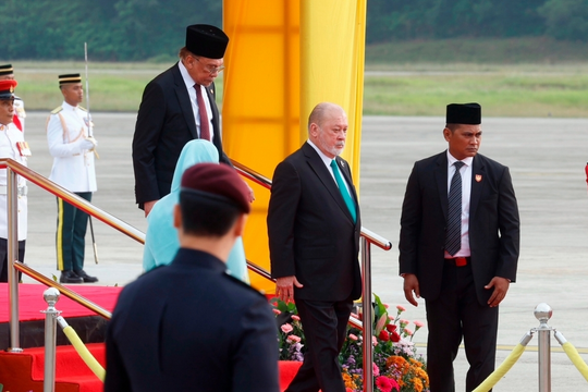 Quốc vương Malaysia thăm Nga theo lời mời của Tổng thống Putin