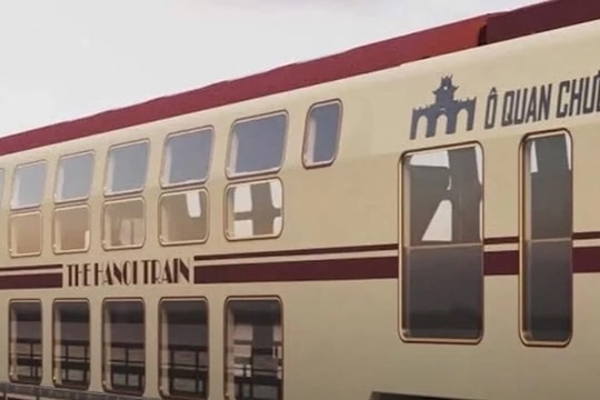 Hà Nội sắp ra mắt đoàn tàu du lịch hai tầng