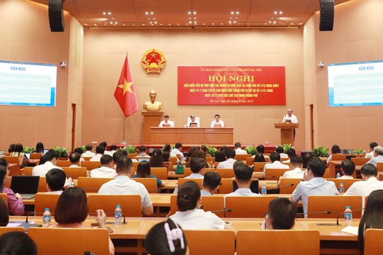 Hà Nội rà soát, tháo gỡ vướng mắc trong giải quyết thủ tục hành chính