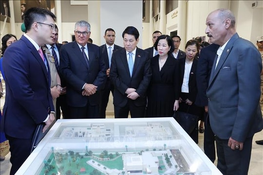 Chủ tịch nước Lương Cường và Phu nhân thăm bảo tàng Gamal Abdel Nasser