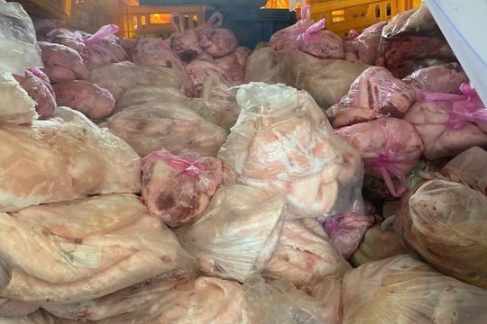 Gia Lai: Một công ty kinh doanh hàng tấn thịt và mỡ heo bốc mùi hôi thối