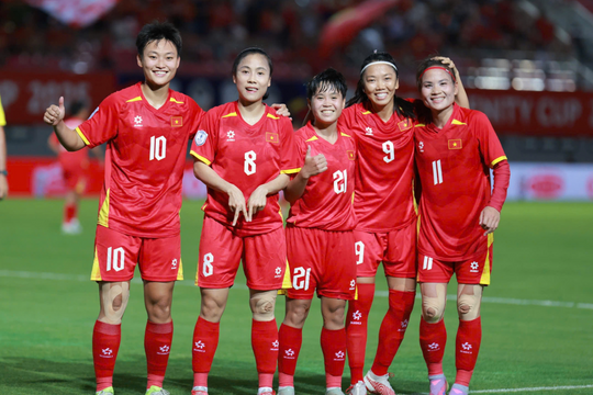 Tuyển nữ Việt Nam đại thắng Campuchia trong ngày ra quân giải vô địch Đông Nam Á