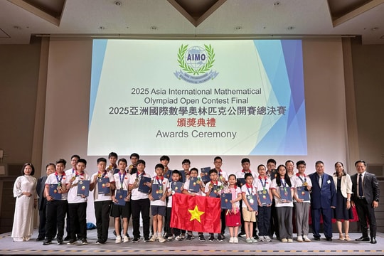 Nam sinh Việt Nam vô địch Toán học Châu Á năm 2025 học trường nào?