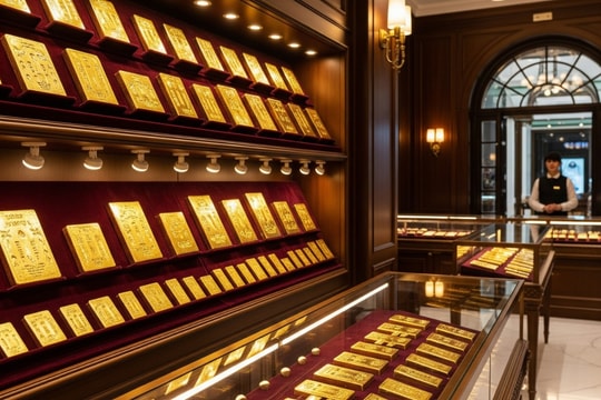 Giá vàng chiều nay 6/8/2025: Giá vàng trong nước có đợt tăng mới, bỏ xa vàng thế giới hơn 12 triệu