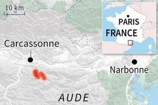 Video cháy rừng tại Pháp thiêu rụi 11.000 ha, khiến 9 người bị thương