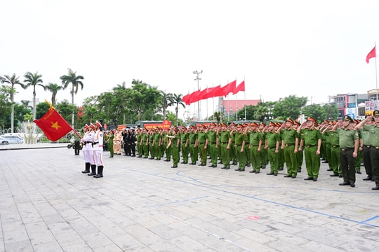 Công an Hải Phòng khẳng định vai trò nòng cốt trong việc bảo đảm an ninh, trật tự