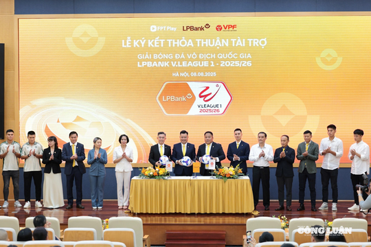 Công bố nhà tài trợ chính của giải V.League 2025/26