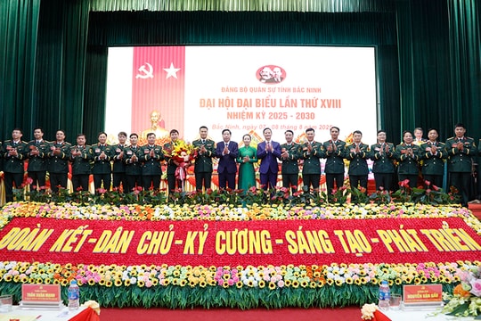 Xây dựng Đảng bộ Quân sự tỉnh Bắc Ninh vững mạnh về chính trị, tư tưởng, đạo đức, tổ chức và cán bộ