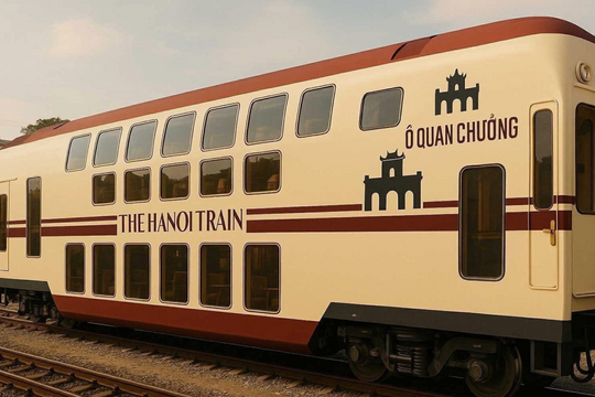 Khai thác thương mại đoàn tàu du lịch ‘Hà Nội 5 cửa ô’