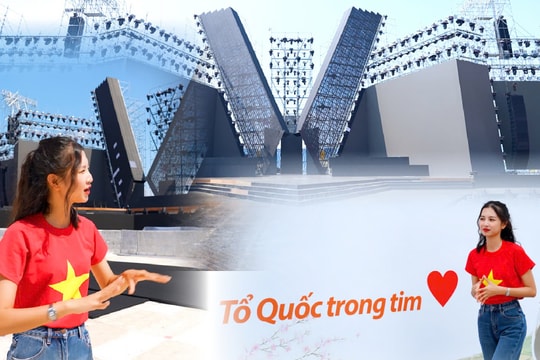 Đột nhập sân khấu concert Quốc gia 'Tổ quốc trong tim' trước giờ G