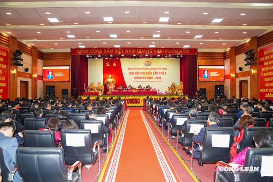 Đại hội Đảng bộ UBND thành phố Hải Phòng lần thứ I thành công tốt đẹp