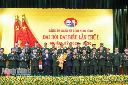 Đảng bộ Quân sự tỉnh Ninh Bình xác định 3 khâu đột phá tập trung lãnh đạo, chỉ đạo