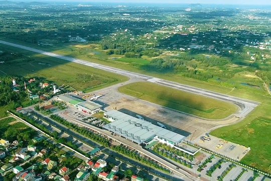 Sân bay Vinh chuẩn bị kéo dài đường băng thêm 600m, hướng tới khai thác máy bay thân rộng