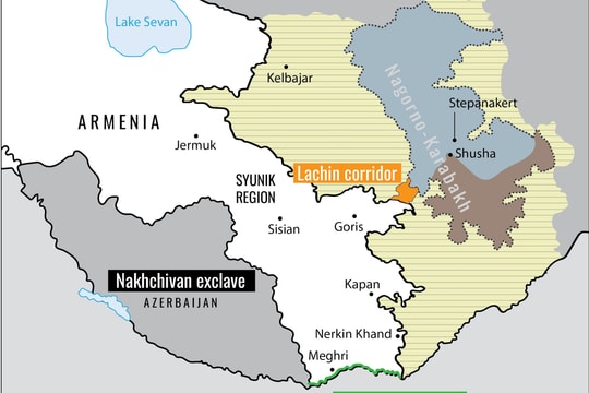 Iran đe dọa chặn hành lang trong thỏa thuận Azerbaijan - Armenia