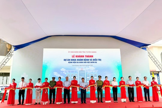 Khánh thành công trình y tế Tổng Bí thư trao tặng đồng bào vùng cao tại Tuyên Quang