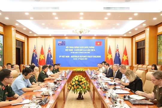 Hợp tác đào tạo là nền tảng trong quan hệ quốc phòng giữa Việt Nam và Australia
