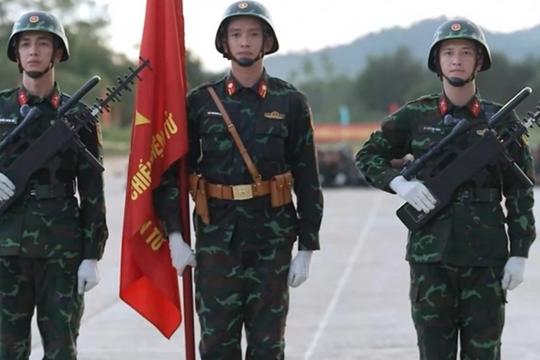 Thượng úy Lê Hoàng Hiệp chính thức xuất hiện ở ‘Sao nhập ngũ 2025’