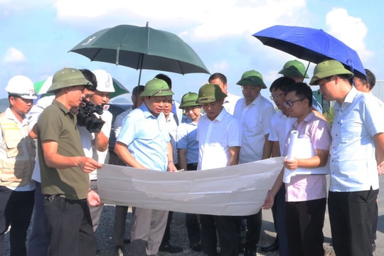 Ninh Bình kiểm tra tiến độ thực hiện một số dự án giao thông trọng điểm