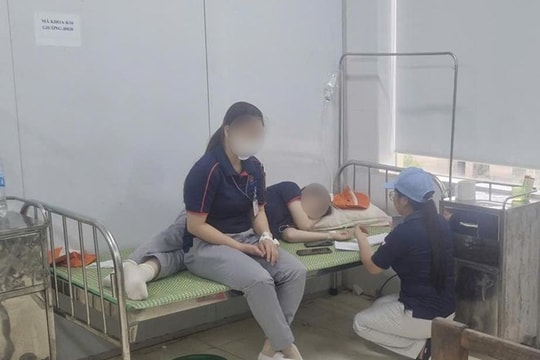 Thông tin sơ bộ vụ hàng chục công nhân nghi ngộ độc thực phẩm tại Công ty Toyoda Gosei