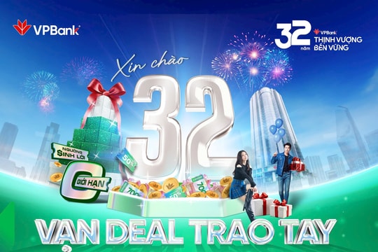 VPBank tuổi 32: Hành trình định hình phong cách sống tài chính hiện đại