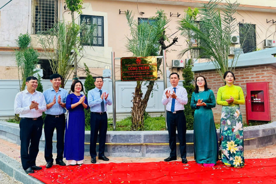 Pháo đài Láng được gắn biển sau khi tu bổ, tôn tạo