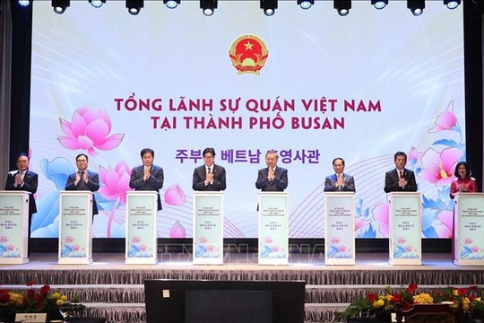 Tổng Bí thư Tô Lâm dự Lễ ra mắt Tổng Lãnh sự quán Việt Nam tại Busan, Hàn Quốc