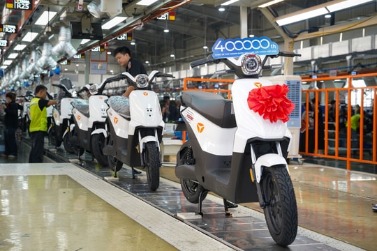 Yadea xuất xưởng chiếc xe máy điện thứ 400.000 tại Việt Nam