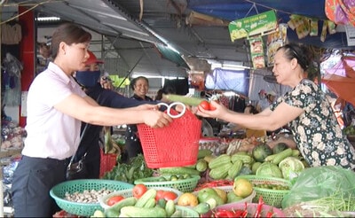 Thói quen xanh: Hạn chế túi nilon khi đi chợ