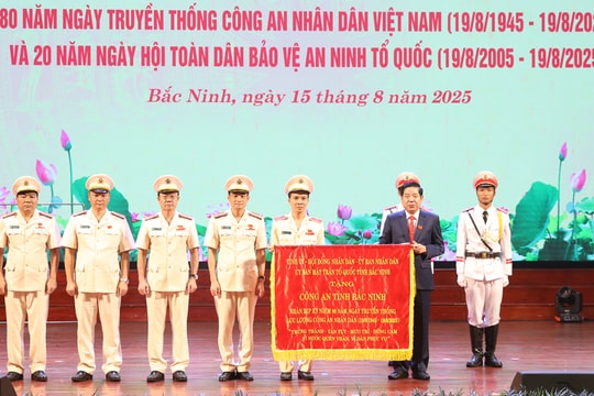 Bắc Ninh kỷ niệm 80 năm Ngày truyền thống Công an nhân dân