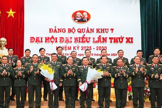 Thiếu tướng Trần Vinh Ngọc giữ chức Bí thư Đảng ủy Quân khu 7