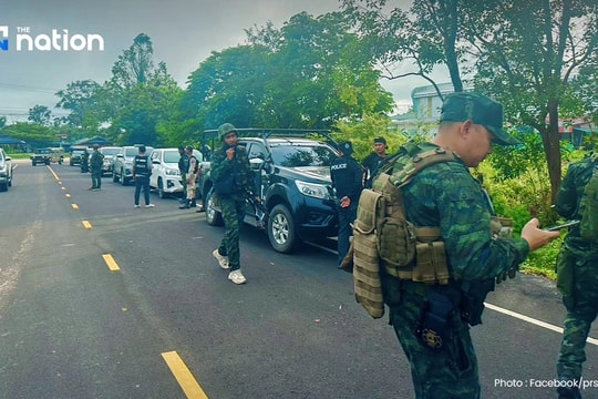 Binh sĩ Thái Lan trốn vào rừng và tự sát sau khi bắn 2 dân thường