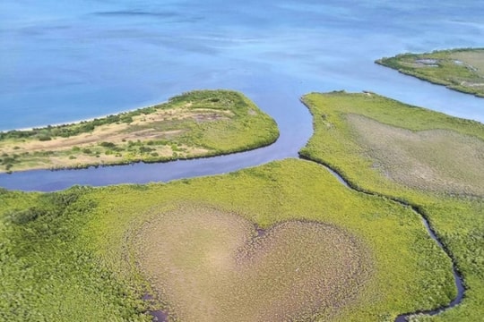 Biến đổi khí hậu đang làm biến dạng 'Trái tim Voh'