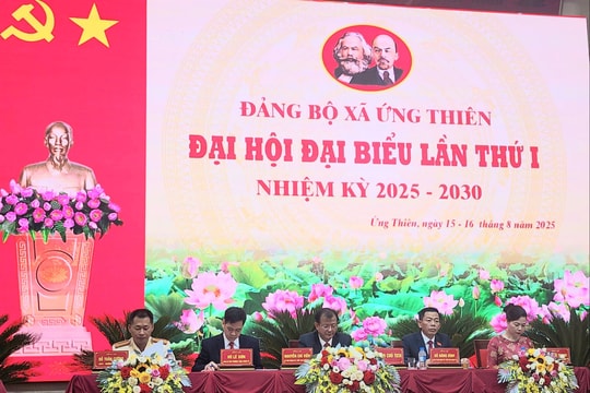 Ứng Thiên (Hà Nội): Khát vọng phát triển toàn diện, nhân dân hạnh phúc